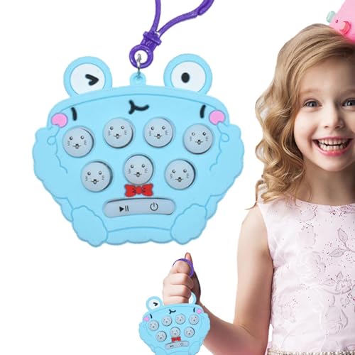 Pop Bubble Fidget, schnelles Schieben, lustiges Bubble Pop Spielzeug für Kinder, tragbar, niedliches Spielzeug mit Schnellschub, zur Verbesserung der Feinmotorik Pop Bubble Fidget, schnelles Schieben, lustiges Bubble Pop Spielzeug für Kinder, tragbar, niedliches Spielzeug mit Schnellschub, zur Verbesserung der Feinmotorik von Glugahrif