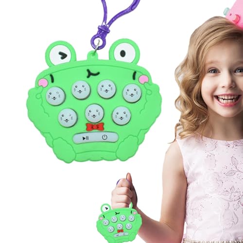Pop Spiel mit Schnelldruck, elektronisches Bubble Pop Spiel | Lustiges Bubble Pop Spiel für Kinder – Tragbares Pop-Spielzeug für Kinder, niedliches Spielzeug mit Schnellschub zur Verbesserung der Pop Spiel mit Schnelldruck, elektronisches Bubble Pop Spiel | Lustiges Bubble Pop Spiel für Kinder – Tragbares Pop-Spielzeug für Kinder, niedliches Spielzeug mit Schnellschub zur Verbesserung der von Glugahrif