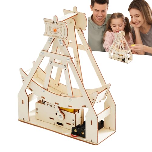 Schiffsgebäude Kit, Piratenschiff Spielzeug - Piratenschiff -Baustoff - Primary Secondary School Science Experiment Project für Kinder im Alter von 7 bis 14 Jahren von Glugahrif