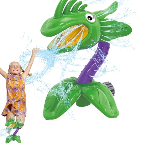 Sprinkler für Les, Sprinkler Sprinkler lustig Niedrighof-Rotierender Sprinkler | Niedliches einfaches tragbares Outdoor-Wasserspielzeug für und Mädchen von Glugahrif