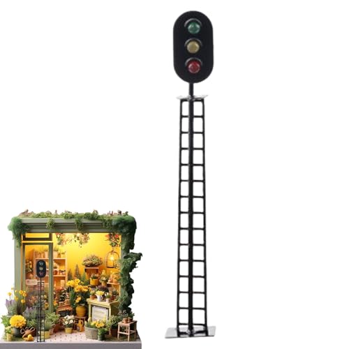 Stop Light Toy, Traffic Model Toys, Light Traffic Model Toy Traffic Model of Circular Simulation Pädagogische Simulation Spielzeug Sandtisch Dekoration Spielzeug Spielzeuge Leichtes Signal Spielzeug von Glugahrif