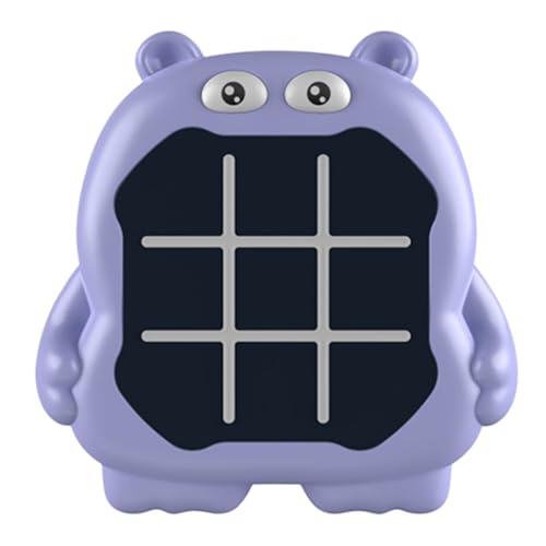 Tictactoe Game Hand-Puzzlea, elektronisch, tragbar, pädagogische Aktivitäten auf der Straße, elektrische Konsole, interaktiv für Einzel- und Doppelspieler von Glugahrif