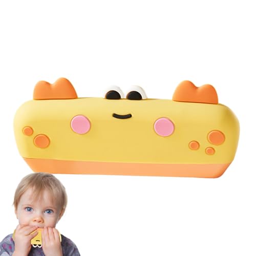 Toy Mundharmonika für Lernspielzeug Mundharmonika | Tragbare Musik für eine frühzeitige Bildung der Atemkontrolle, Tier-Design, Anfänger, Blow Instrument für die von Glugahrif