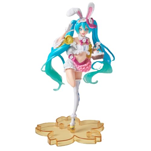 Glurak Kaninchen Miku Figur Figuren Actionfigur für Schreibtischdekoration Anime-Sammlung Mädchen Geschenk -23cm Glurak Kaninchen Miku Figur Figuren Actionfigur für Schreibtischdekoration Anime-Sammlung Mädchen Geschenk -23cm von Glurak