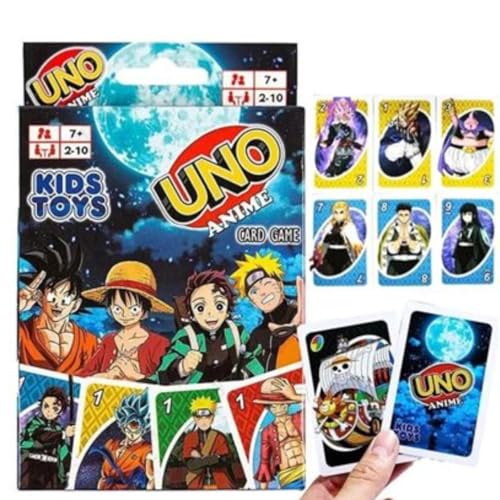 NA-ruto Deckkartenspiele Kartenspiel und Gesellschaftspiel für Kinder und Familien-Brettspiele mit 2-10 Spielern, Perfektes Geburtstag Geschenk für Kinder NA-ruto Deckkartenspiele Kartenspiel und Gesellschaftspiel für Kinder und Familien-Brettspiele mit 2-10 Spielern, Perfektes Geburtstag Geschenk für Kinder von Glurak