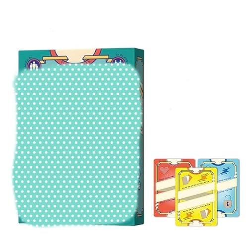 GlymzToy Flip Kartenspiel Kompaktes Familienspiel Kartenspiele für Jugendliche für 1 bis 7 Spieler, Spiel für große Gruppen Englische Version GlymzToy Flip Kartenspiel Kompaktes Familienspiel Kartenspiele für Jugendliche für 1 bis 7 Spieler, Spiel für große Gruppen Englische Version von GlymzToy