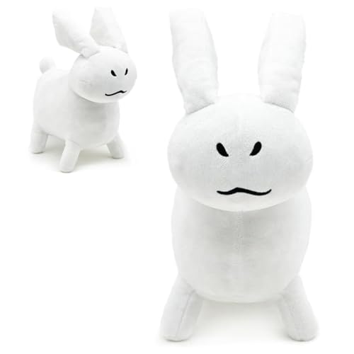 GlymzToy Forgotten Chance Plüsch,süßes Stofftier,Plüschfigur,Puppenspielzeug for Fans, Jungen und Mädchen Geschenke für Mama Kinder Mädchen Geburtstag Valentinstag(White) von GlymzToy