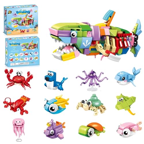 GlymzToy Klemmbausteine Meerestier,12 Stücke Mini Baustein Set,Mitgebsel Kindergeburtstag Gastgeschenke,Building Blocks für Jungen Mädchen Ostereier Mitgebsel Kindergeburtstag Gastgeschenke GlymzToy Klemmbausteine Meerestier,12 Stücke Mini Baustein Set,Mitgebsel Kindergeburtstag Gastgeschenke,Building Blocks für Jungen Mädchen Ostereier Mitgebsel Kindergeburtstag Gastgeschenke von GlymzToy