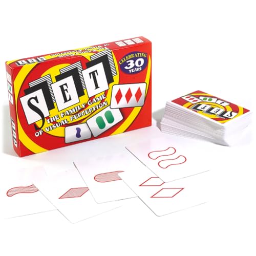 GlymzToy Lustige Spielkarten Set, Puzzle-Kartenspiel - Das Familienkartenspiel der visuellen Wahrnehmung - Rennen, um die Spiele zu Finden, mehr Freude für Familie und Freunde - Englische Version von GlymzToy