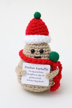 GlymzToy Weihnachten Geschenk Mini Pocket Hug Positive Kartoffel,2Stück Pocket Hug Positive Kartoffeln und Avocado-Strickpuppe,Weihnachten Lustig Geschenk für Freundin Kollegen,Weihnachten Dekoration GlymzToy Weihnachten Geschenk Mini Pocket Hug Positive Kartoffel,2Stück Pocket Hug Positive Kartoffeln und Avocado-Strickpuppe,Weihnachten Lustig Geschenk für Freundin Kollegen,Weihnachten Dekoration von GlymzToy
