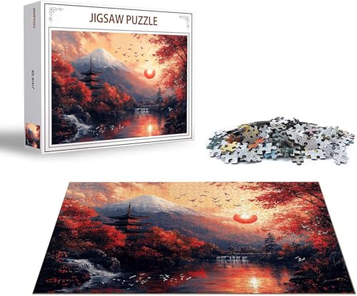 Puzzle 1500 Teile Japan Puzzle Landschaft Holzpuzzle Erwachsene Klassische Jigsaw, EIN Herausforderndes Rätsel, Puzzlespiele für Die Ganze Familie Jigsaw für Erwachsene und Kinder Ab 14 Jahrenx-1494 Puzzle 1500 Teile Japan Puzzle Landschaft Holzpuzzle Erwachsene Klassische Jigsaw, EIN Herausforderndes Rätsel, Puzzlespiele für Die Ganze Familie Jigsaw für Erwachsene und Kinder Ab 14 Jahrenx-1494 von Gmeignl