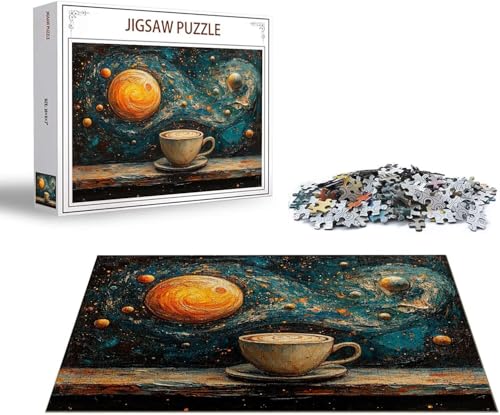 Puzzle 1500 Teile Mond Puzzle Baum Holzpuzzle Erwachsene, DIY Groß Klassische Jigsaw, Ein Herausforderndes Rätsel, Puzzlespiele für Die Ganze Familie Jigsaw für Erwachsene und Kinder Ab 14 Jahrenx-606 von Gmeignl