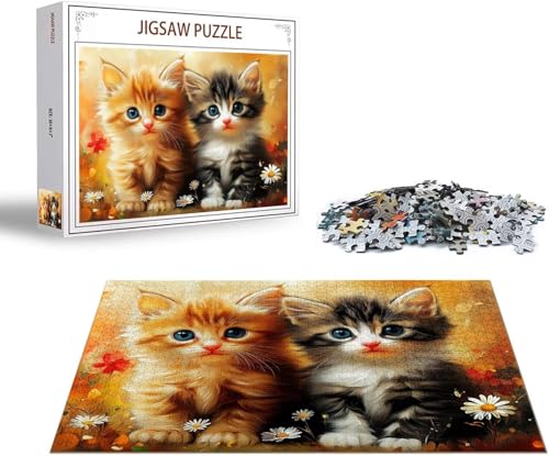 Puzzle 1500 Teile Schwan Puzzle Blume Holzpuzzle Erwachsene, Groß Klassische Jigsaw, EIN Herausforderndes Rätsel, Puzzlespiele für Die Ganze Familie Jigsaw für Erwachsene und Kinder Ab 14 Jahrenx-998 von Gmeignl