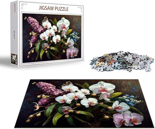 Puzzle 1500 Teile Tier Puzzle Elefant Holzpuzzle Erwachsene, Groß Klassische Jigsaw, EIN Herausforderndes Rätsel, Puzzlespiele für Die Ganze Familie Jigsaw für Erwachsene und Kinder Ab 14 Jahrenx-673 von Gmeignl