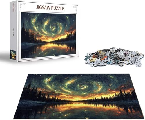 Puzzle 3000 Teile Aurora Puzzle Landschaft Holzpuzzle Erwachsene Klassische Jigsaw, EIN Herausforderndes Rätsel, Puzzlespiele für Die Ganze Familie Jigsaw für Erwachsene und Kinder Ab 14 Jahrenx-514 Puzzle 3000 Teile Aurora Puzzle Landschaft Holzpuzzle Erwachsene Klassische Jigsaw, EIN Herausforderndes Rätsel, Puzzlespiele für Die Ganze Familie Jigsaw für Erwachsene und Kinder Ab 14 Jahrenx-514 von Gmeignl