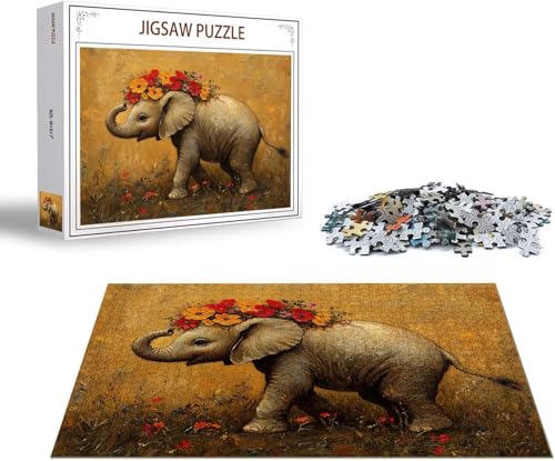 Puzzle 3000 Teile Elefant Puzzle Blume Holzpuzzle ErwachseneGroß Klassische Jigsaw, EIN Herausforderndes Rätsel, Puzzlespiele für Die Ganze Familie Jigsaw für Erwachsene und Kinder Ab 14 Jahrenx-1275 Puzzle 3000 Teile Elefant Puzzle Blume Holzpuzzle ErwachseneGroß Klassische Jigsaw, EIN Herausforderndes Rätsel, Puzzlespiele für Die Ganze Familie Jigsaw für Erwachsene und Kinder Ab 14 Jahrenx-1275 von Gmeignl