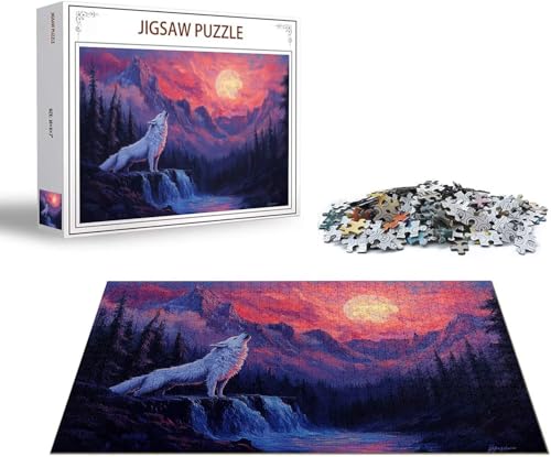 Puzzle 3000 Teile Landschaft Puzzle Wolf Holzpuzzle ErwachseneGroß Klassische Jigsaw, Ein Herausforderndes Rätsel Puzzlespiele für Die Ganze Familie Jigsaw für Erwachsene und Kinder Ab 14 Jahrenx-1617 Puzzle 3000 Teile Landschaft Puzzle Wolf Holzpuzzle ErwachseneGroß Klassische Jigsaw, Ein Herausforderndes Rätsel Puzzlespiele für Die Ganze Familie Jigsaw für Erwachsene und Kinder Ab 14 Jahrenx-1617 von Gmeignl