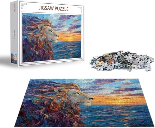 Puzzle 3000 Teile Löwe Puzzle Landschaft Holzpuzzle ErwachseneGroß Klassische Jigsaw, Ein Herausforderndes Rätsel Puzzlespiele für Die Ganze Familie Jigsaw für Erwachsene und Kinder Ab 14 Jahrenx-1202 Puzzle 3000 Teile Löwe Puzzle Landschaft Holzpuzzle ErwachseneGroß Klassische Jigsaw, Ein Herausforderndes Rätsel Puzzlespiele für Die Ganze Familie Jigsaw für Erwachsene und Kinder Ab 14 Jahrenx-1202 von Gmeignl