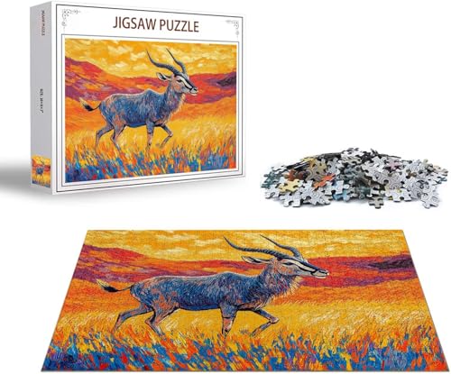 Puzzle 3000 Teile Mädchen Puzzle Tier Holzpuzzle Erwachsene, Groß Klassische Jigsaw, Ein Herausforderndes Rätsel, Puzzlespiele für Die Ganze Familie Jigsaw für Erwachsene und Kinder Ab 14 Jahrenx-1209 von Gmeignl