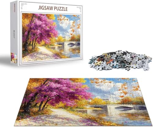 Puzzle 5000 Teile Baum Puzzle Landschaft Holzpuzzle ErwachseneGroß Klassische Jigsaw, Ein Herausforderndes Rätsel Puzzlespiele für Die Ganze Familie Jigsaw für Erwachsene und Kinder Ab 14 Jahrenx-1172 von Gmeignl