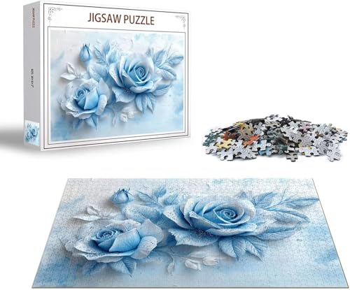 Puzzle 5000 Teile Blume Puzzle Rose Holzpuzzle Erwachsene, Groß Klassische Jigsaw, EIN Herausforderndes Rätsel, Puzzlespiele für Die Ganze Familie Jigsaw für Erwachsene und Kinder Ab 14 Jahrenx-1473 von Gmeignl