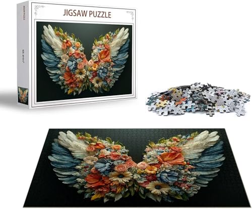 Puzzle 5000 Teile Flügel Puzzle Landschaft Holzpuzzle Erwachsene Klassische Jigsaw, EIN Herausforderndes Rätsel, Puzzlespiele für Die Ganze Familie Jigsaw für Erwachsene und Kinder Ab 14 Jahrenx-868 von Gmeignl