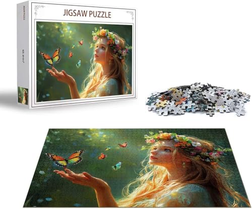 Puzzle 5000 Teile Frau Puzzle Schmetterling Holzpuzzle Erwachsene Klassische Jigsaw, EIN Herausforderndes Rätsel, Puzzlespiele für Die Ganze Familie Jigsaw für Erwachsene und Kinder Ab 14 Jahrenx-805 Puzzle 5000 Teile Frau Puzzle Schmetterling Holzpuzzle Erwachsene Klassische Jigsaw, EIN Herausforderndes Rätsel, Puzzlespiele für Die Ganze Familie Jigsaw für Erwachsene und Kinder Ab 14 Jahrenx-805 von Gmeignl
