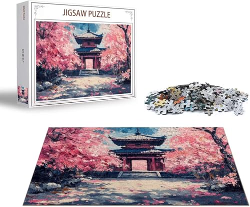 Puzzle 5000 Teile Japan Puzzle Landschaft Holzpuzzle Erwachsene Klassische Jigsaw, EIN Herausforderndes Rätsel, Puzzlespiele für Die Ganze Familie Jigsaw für Erwachsene und Kinder Ab 14 Jahrenx-1247 von Gmeignl