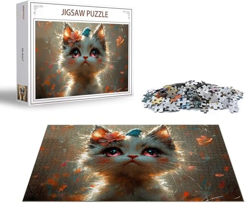 Puzzle 5000 Teile Katze Puzzle Tier Holzpuzzle Erwachsene, Groß Klassische Jigsaw, EIN Herausforderndes Rätsel, Puzzlespiele für Die Ganze Familie Jigsaw für Erwachsene und Kinder Ab 14 Jahrenx-1450 Puzzle 5000 Teile Katze Puzzle Tier Holzpuzzle Erwachsene, Groß Klassische Jigsaw, EIN Herausforderndes Rätsel, Puzzlespiele für Die Ganze Familie Jigsaw für Erwachsene und Kinder Ab 14 Jahrenx-1450 von Gmeignl