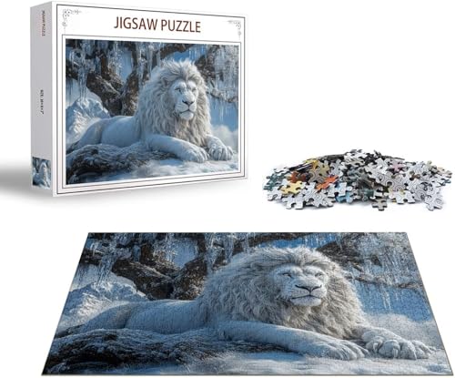 Puzzle 5000 Teile Löwe Puzzle Landschaft Holzpuzzle ErwachseneGroß Klassische Jigsaw, Ein Herausforderndes Rätsel Puzzlespiele für Die Ganze Familie Jigsaw für Erwachsene und Kinder Ab 14 Jahrenx-1599 von Gmeignl