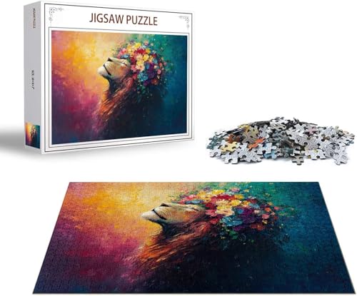 Puzzle 5000 Teile Löwe Puzzle Tier Holzpuzzle Erwachsene DIY Groß Klassische Jigsaw, Ein Herausforderndes Rätsel, Puzzlespiele für Die Ganze Familie Jigsaw für Erwachsene und Kinder Ab 14 Jahrenx-1265 Puzzle 5000 Teile Löwe Puzzle Tier Holzpuzzle Erwachsene DIY Groß Klassische Jigsaw, Ein Herausforderndes Rätsel, Puzzlespiele für Die Ganze Familie Jigsaw für Erwachsene und Kinder Ab 14 Jahrenx-1265 von Gmeignl