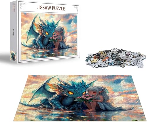 Puzzle 5000 Teile Mädchen Puzzle Karikatur Holzpuzzle Erwachsene Klassische Jigsaw, EIN Herausforderndes Rätsel, Puzzlespiele für Die Ganze Familie Jigsaw für Erwachsene und Kinder Ab 14 Jahrenx-1595 von Gmeignl