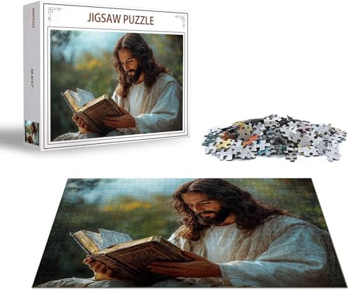 Puzzle 5000 Teile Mann Puzzle Religion Holzpuzzle ErwachseneGroß Klassische Jigsaw, EIN Herausforderndes Rätsel, Puzzlespiele für Die Ganze Familie Jigsaw für Erwachsene und Kinder Ab 14 Jahrenx-1505 von Gmeignl
