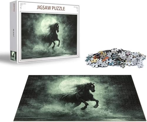 Puzzle 5000 Teile Mond Puzzle Tier Holzpuzzle Erwachsene DIY Groß Klassische Jigsaw, Ein Herausforderndes Rätsel, Puzzlespiele für Die Ganze Familie Jigsaw für Erwachsene und Kinder Ab 14 Jahrenx-1298 von Gmeignl