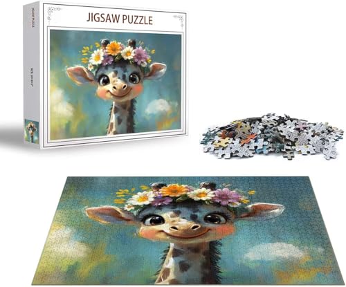 Puzzle 5000 Teile Tier Puzzle Reh Holzpuzzle Erwachsene, DIY Groß Klassische Jigsaw, Ein Herausforderndes Rätsel, Puzzlespiele für Die Ganze Familie Jigsaw für Erwachsene und Kinder Ab 14 Jahrenx-1292 von Gmeignl