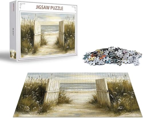 Puzzle 5000 Teile Tür Puzzle Landschaft Holzpuzzle ErwachseneGroß Klassische Jigsaw, Ein Herausforderndes Rätsel, Puzzlespiele für Die Ganze Familie Jigsaw für Erwachsene und Kinder Ab 14 Jahrenx-1230 von Gmeignl