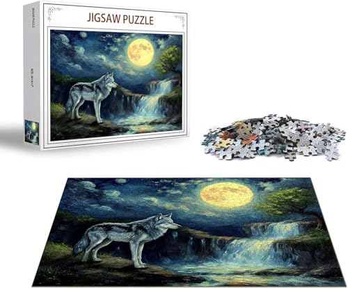 Puzzle 5000 Teile Wolf Puzzle Landschaft Holzpuzzle ErwachseneGroß Klassische Jigsaw, EIN Herausforderndes Rätsel, Puzzlespiele für Die Ganze Familie Jigsaw für Erwachsene und Kinder Ab 14 Jahrenx-18 Puzzle 5000 Teile Wolf Puzzle Landschaft Holzpuzzle ErwachseneGroß Klassische Jigsaw, EIN Herausforderndes Rätsel, Puzzlespiele für Die Ganze Familie Jigsaw für Erwachsene und Kinder Ab 14 Jahrenx-18 von Gmeignl