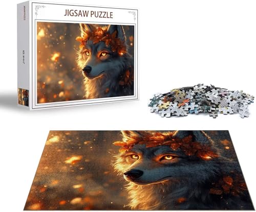 Puzzle 5000 Teile Wolf Puzzle Magie Holzpuzzle Erwachsene, Groß Klassische Jigsaw, EIN Herausforderndes Rätsel, Puzzlespiele für Die Ganze Familie Jigsaw für Erwachsene und Kinder Ab 14 Jahrenx-1556 Puzzle 5000 Teile Wolf Puzzle Magie Holzpuzzle Erwachsene, Groß Klassische Jigsaw, EIN Herausforderndes Rätsel, Puzzlespiele für Die Ganze Familie Jigsaw für Erwachsene und Kinder Ab 14 Jahrenx-1556 von Gmeignl