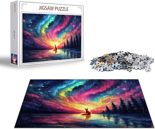 Puzzle Aurora Puzzle 2000 Teile Fuchs Holzpuzzle Erwachsene, Premium Quality Klassische Wooden Lernspiel DIY Klassische Spaß Jigsaw Erwachsene, Challenging Game Jigsaws für Wohnkultur Geschenk x-1370 Puzzle Aurora Puzzle 2000 Teile Fuchs Holzpuzzle Erwachsene, Premium Quality Klassische Wooden Lernspiel DIY Klassische Spaß Jigsaw Erwachsene, Challenging Game Jigsaws für Wohnkultur Geschenk x-1370 von Gmeignl