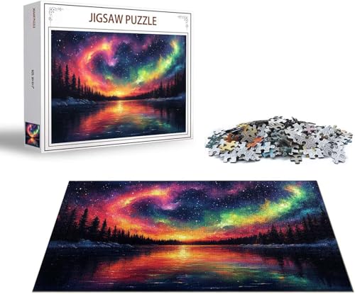 Puzzle Aurora Puzzle 2000 Teile Tier Holzpuzzle Erwachsene, Premium Quality Klassische Wooden Lernspiel, DIY Klassische Spaß Jigsaw Erwachsene, Challenging Game Jigsaws für Wohnkultur Geschenk x-269 von Gmeignl