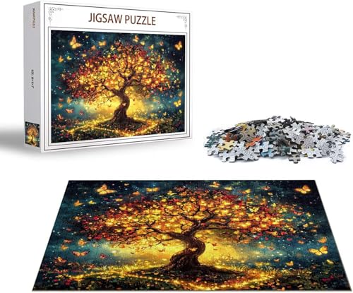 Puzzle Baum Puzzle 4000 Teile Traum Holzpuzzle Erwachsene, Premium Quality Klassische Wooden Lernspiel, DIY Klassische Spaß Jigsaw Erwachsene, Challenging Game Jigsaws für Wohnkultur Geschenk x-1271 Puzzle Baum Puzzle 4000 Teile Traum Holzpuzzle Erwachsene, Premium Quality Klassische Wooden Lernspiel, DIY Klassische Spaß Jigsaw Erwachsene, Challenging Game Jigsaws für Wohnkultur Geschenk x-1271 von Gmeignl