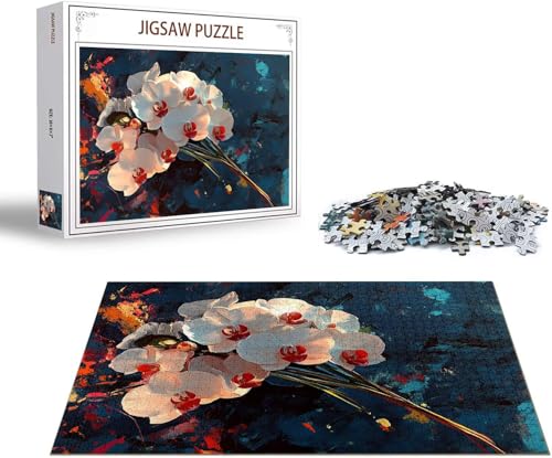 Puzzle Blume Puzzle 1000 Teile Orchidee Holzpuzzle Erwachsene, Premium Quality Klassische Wooden Lernspiel, Klassische Spaß Jigsaw Erwachsene, Challenging Game Jigsaws für Wohnkultur Geschenk x-1497 Puzzle Blume Puzzle 1000 Teile Orchidee Holzpuzzle Erwachsene, Premium Quality Klassische Wooden Lernspiel, Klassische Spaß Jigsaw Erwachsene, Challenging Game Jigsaws für Wohnkultur Geschenk x-1497 von Gmeignl
