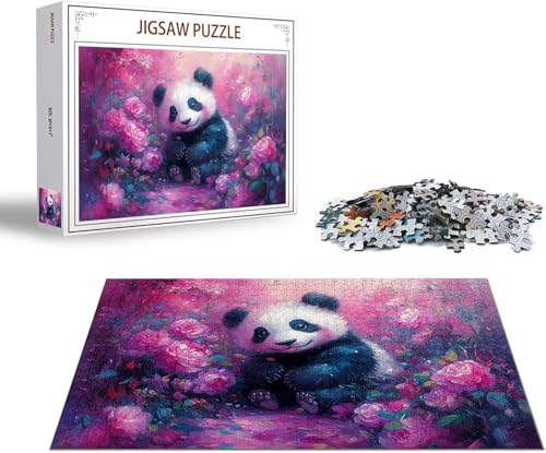 Puzzle Blume Puzzle 1000 Teile Panda Holzpuzzle Erwachsene, Premium Quality Klassische Wooden Lernspiel, DIY Klassische Spaß Jigsaw Erwachsene, Challenging Game Jigsaws für Wohnkultur Geschenk x-1330 Puzzle Blume Puzzle 1000 Teile Panda Holzpuzzle Erwachsene, Premium Quality Klassische Wooden Lernspiel, DIY Klassische Spaß Jigsaw Erwachsene, Challenging Game Jigsaws für Wohnkultur Geschenk x-1330 von Gmeignl