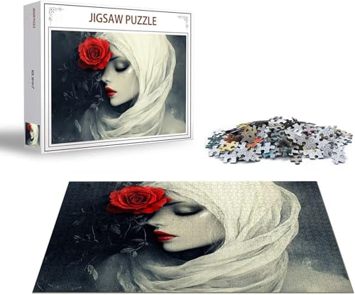 Puzzle Blume Puzzle 2000 Teile Frau Holzpuzzle Erwachsene, Premium Quality Klassische Wooden Lernspiel, DIY Klassische Spaß Jigsaw Erwachsene, Challenging Game Jigsaws für Wohnkultur Geschenk x-1584 Puzzle Blume Puzzle 2000 Teile Frau Holzpuzzle Erwachsene, Premium Quality Klassische Wooden Lernspiel, DIY Klassische Spaß Jigsaw Erwachsene, Challenging Game Jigsaws für Wohnkultur Geschenk x-1584 von Gmeignl
