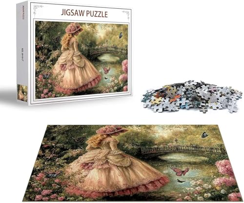 Puzzle Blume Puzzle 2000 Teile Löwe Holzpuzzle Erwachsene, Premium Quality Klassische Wooden Lernspiel, DIY Klassische Spaß Jigsaw Erwachsene, Challenging Game Jigsaws für Wohnkultur Geschenk x-1176 von Gmeignl