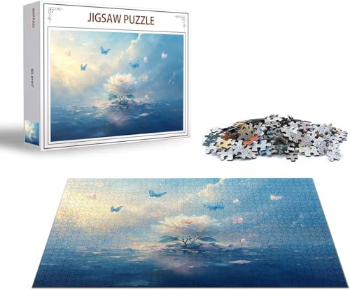 Puzzle Blume Puzzle 2000 Teile Schmetterling Holzpuzzle Erwachsene, Premium Quality Klassische Wooden Lernspiel, Klassische Spaß Jigsaw Erwachsene, Challenging Jigsaws für Wohnkultur Geschenk x-1493 Puzzle Blume Puzzle 2000 Teile Schmetterling Holzpuzzle Erwachsene, Premium Quality Klassische Wooden Lernspiel, Klassische Spaß Jigsaw Erwachsene, Challenging Jigsaws für Wohnkultur Geschenk x-1493 von Gmeignl