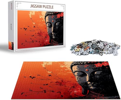 Puzzle Blume Puzzle 2000 Teile Zen Holzpuzzle Erwachsene, Premium Quality Klassische Wooden Lernspiel, DIY Klassische Spaß Jigsaw Erwachsene, Challenging Game Jigsaws für Wohnkultur Geschenk x-1592 von Gmeignl