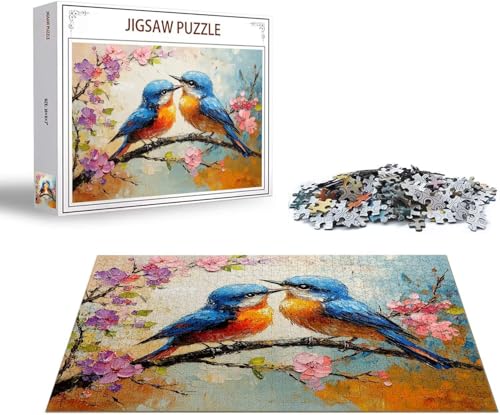 Puzzle Blume Puzzle 4000 Teile Tier Holzpuzzle Erwachsene, Premium Quality Klassische Wooden Lernspiel, DIY Klassische Spaß Jigsaw Erwachsene, Challenging Game Jigsaws für Wohnkultur Geschenk x-1313 von Gmeignl