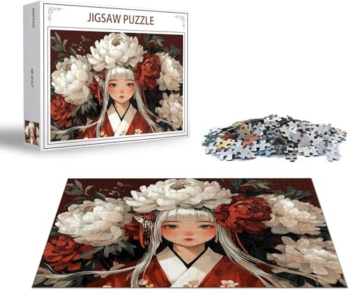 Puzzle Blume Puzzle 6000 Teile Frau Holzpuzzle Erwachsene, Premium Quality Klassische Wooden Lernspiel, DIY Klassische Spaß Jigsaw Erwachsene, Challenging Game Jigsaws für Wohnkultur Geschenk x-1354 Puzzle Blume Puzzle 6000 Teile Frau Holzpuzzle Erwachsene, Premium Quality Klassische Wooden Lernspiel, DIY Klassische Spaß Jigsaw Erwachsene, Challenging Game Jigsaws für Wohnkultur Geschenk x-1354 von Gmeignl