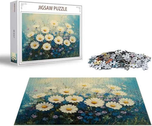 Puzzle Blume Puzzle 6000 Teile Gänseblümchen Holzpuzzle Erwachsene, Premium Quality Klassische Wooden Lernspiel, Klassische Spaß Jigsaw Erwachsene, Challenging Jigsaws für Wohnkultur Geschenk x-1030 Puzzle Blume Puzzle 6000 Teile Gänseblümchen Holzpuzzle Erwachsene, Premium Quality Klassische Wooden Lernspiel, Klassische Spaß Jigsaw Erwachsene, Challenging Jigsaws für Wohnkultur Geschenk x-1030 von Gmeignl